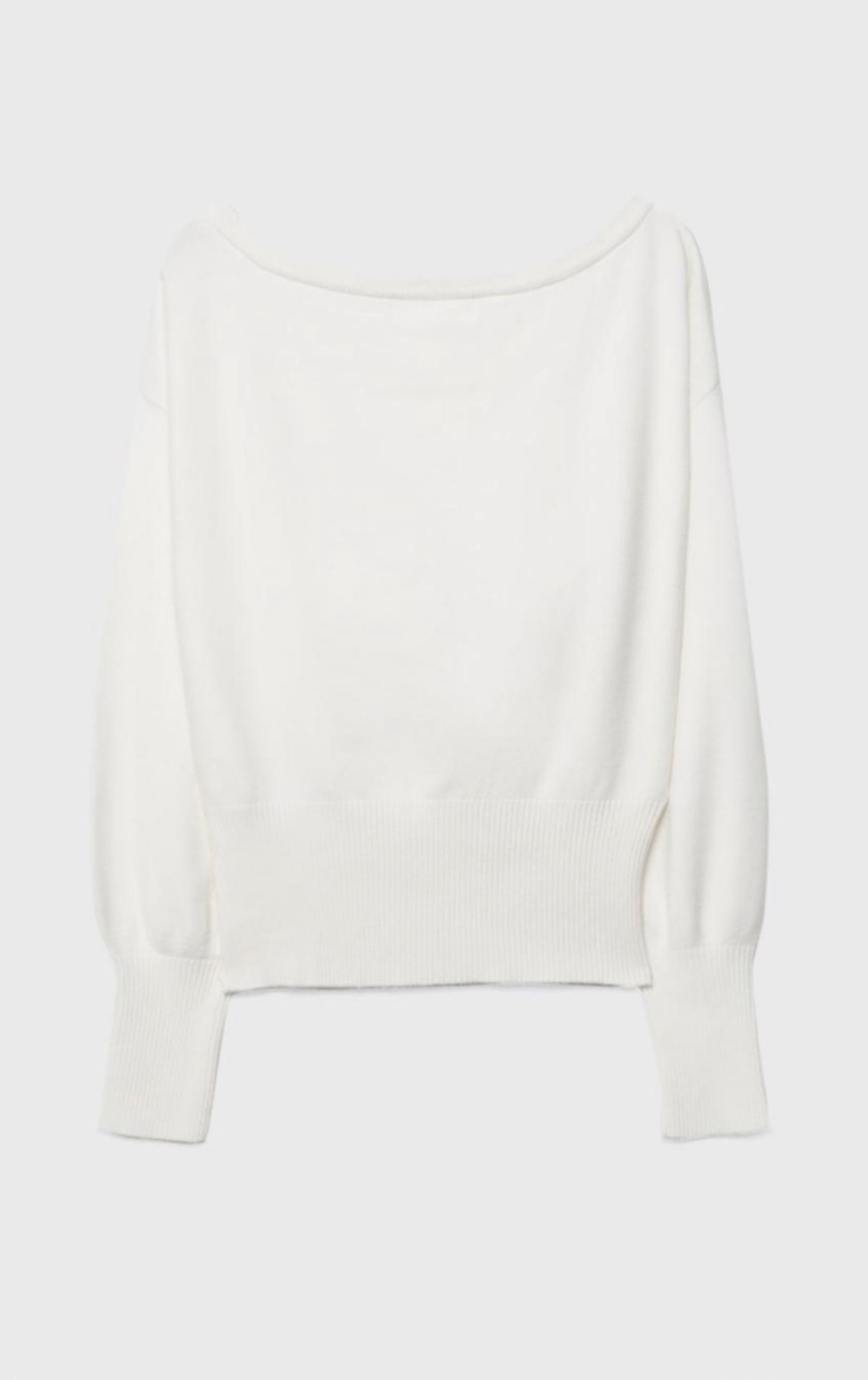 Sweter dopasowany w talii
