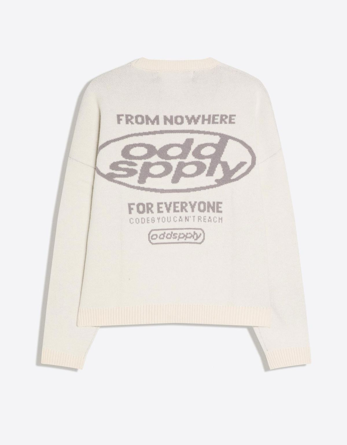 Sweter z nadrukiem