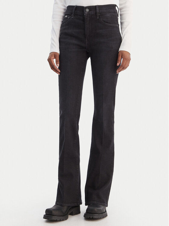 G-Star Raw Jeansy D21290-A634 Czarny Flare Fit