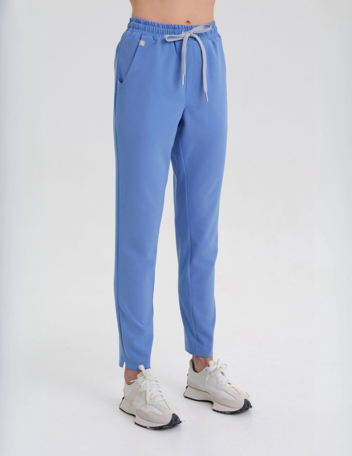 SPODNIE DAMSKIE BASIC - MARINA BLUE