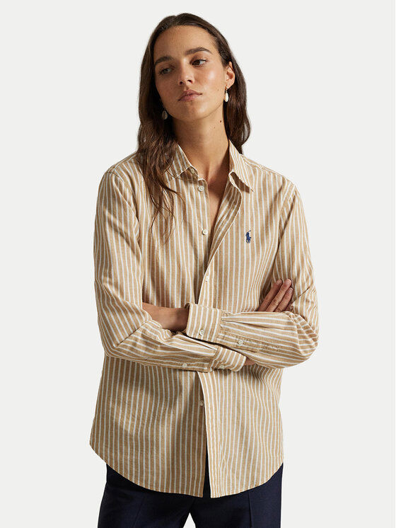 Polo Ralph Lauren Koszula 211971514501 Beżowy Classic Fit