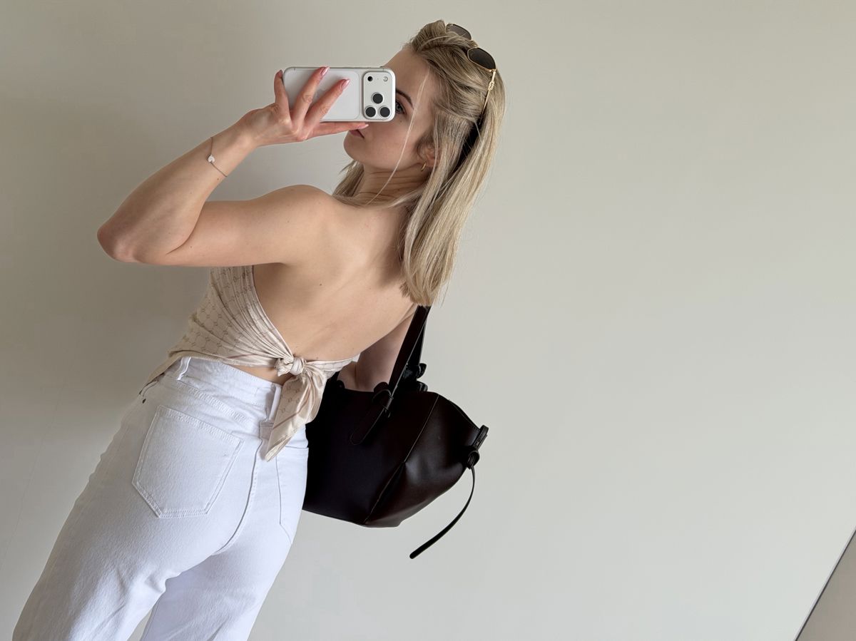 Apaszka w lato = nowy top