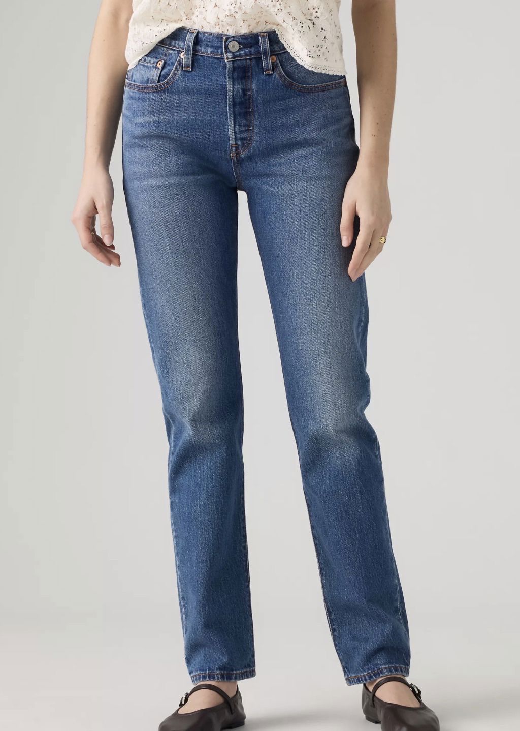 Jeansy straight 